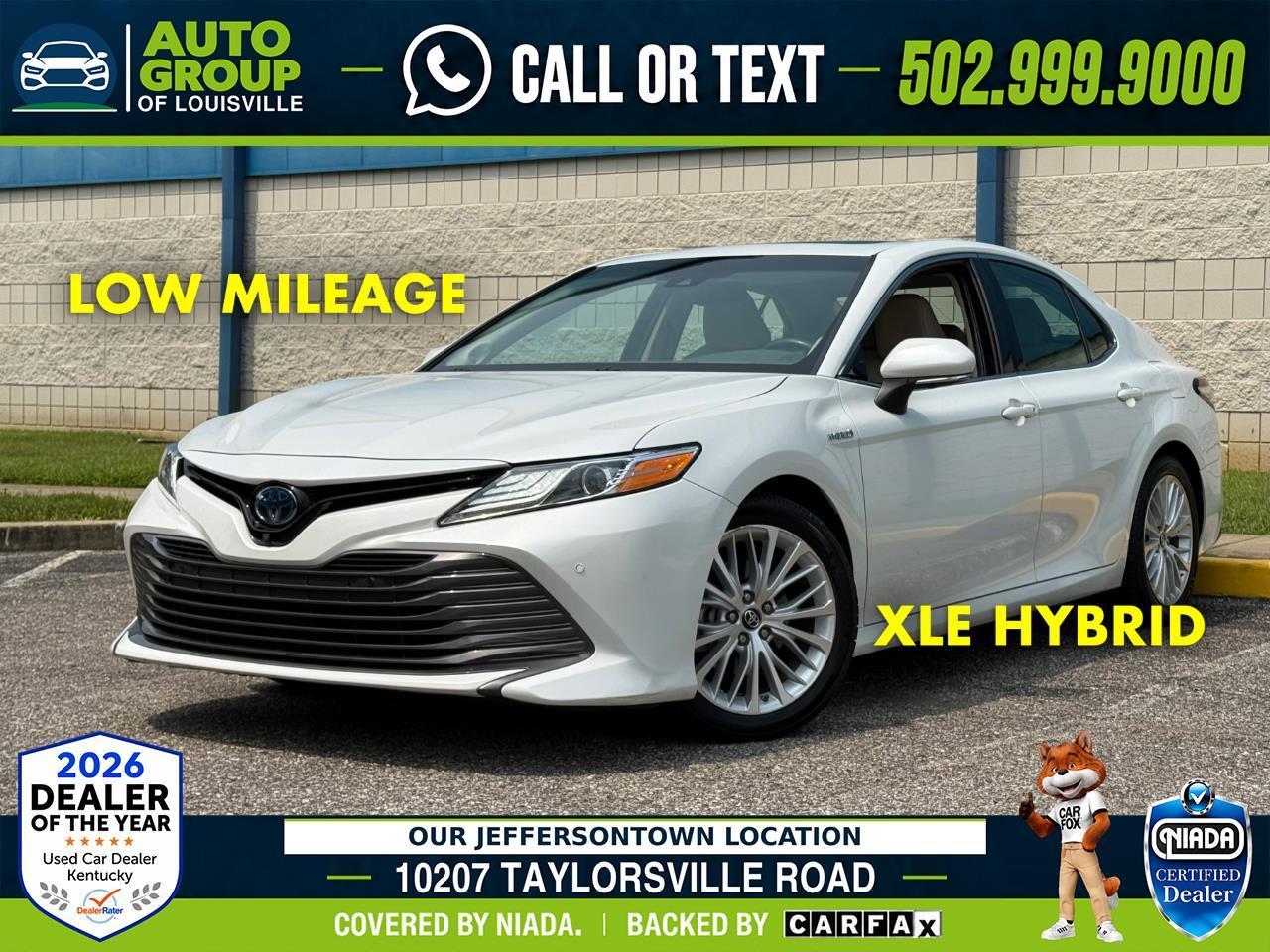 2018 Toyota Camry Hybrid XLE Auto