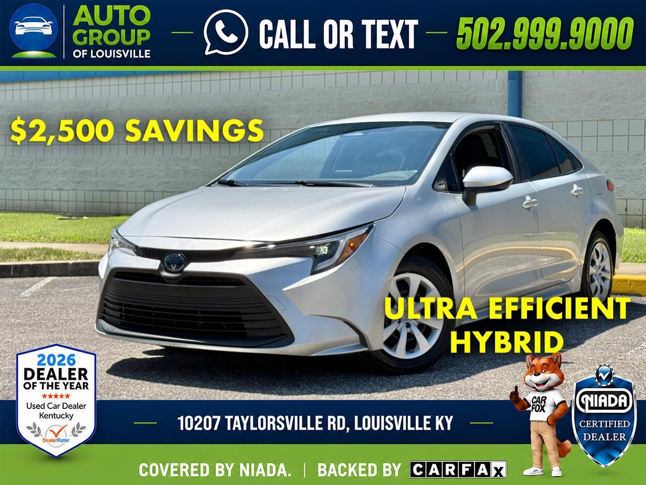 2023 Toyota Corolla Hybrid LE FWD (Natl)