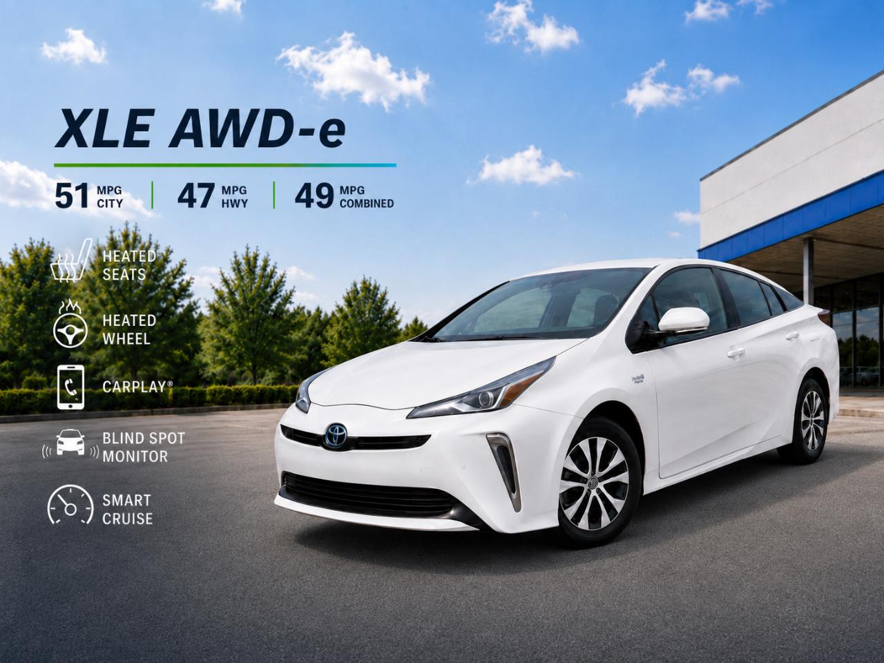 Toyota Prius XLE AWD-e (Natl) 2021