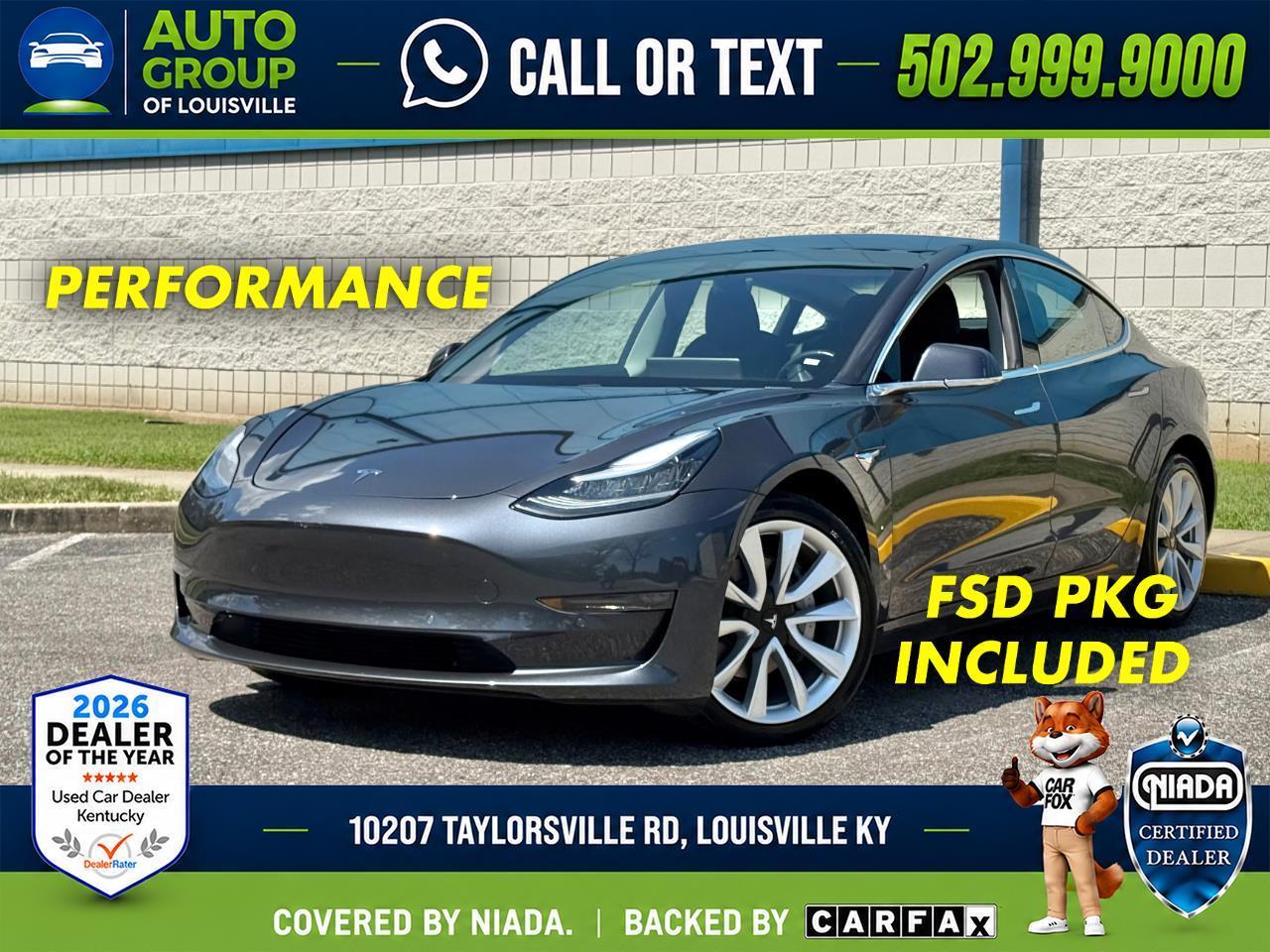 Tesla Model 3 Long Range Battery AWD 2018