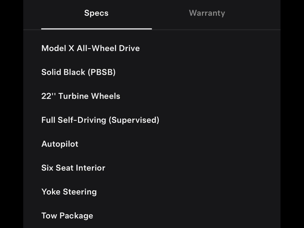 Tesla Model X AWD 2022