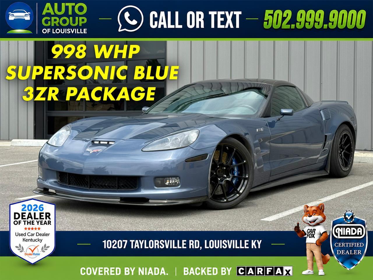 2011 Chevrolet Corvette 2dr Cpe ZR1 w/3ZR