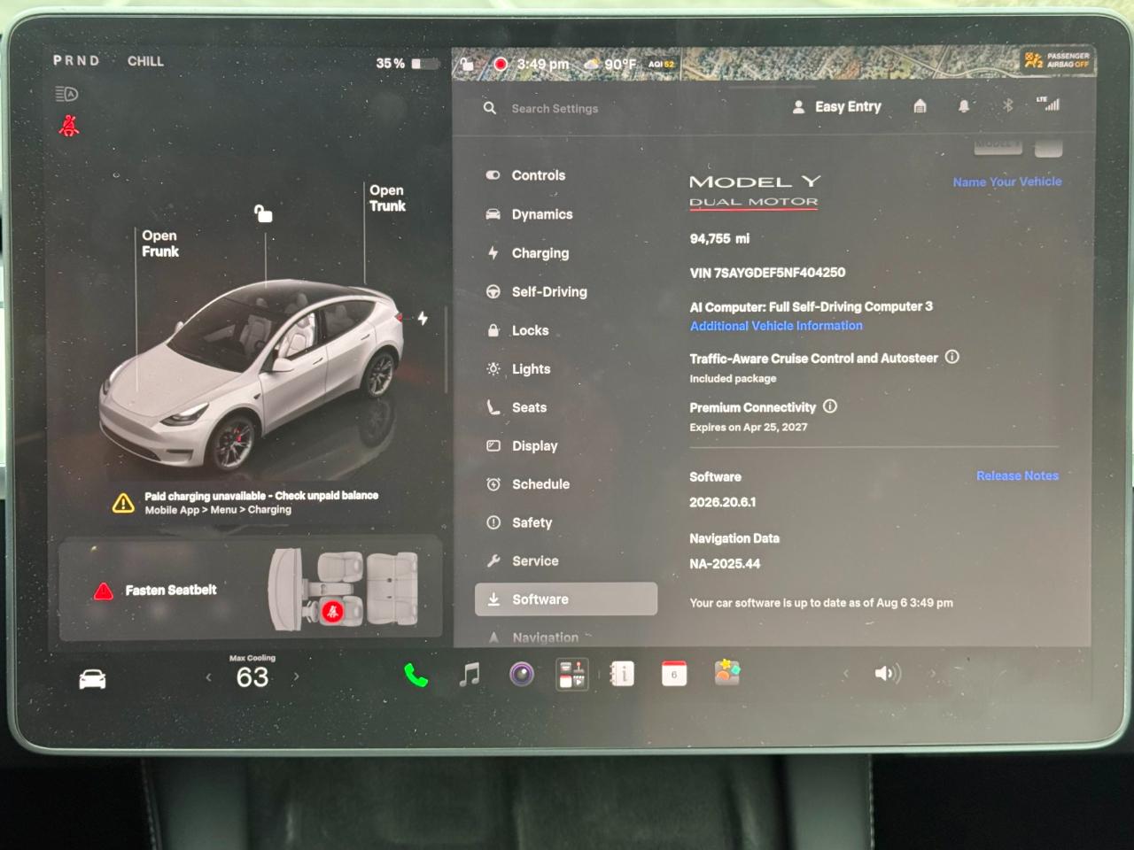 Tesla Model Y Performance AWD 2022