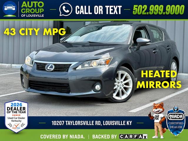 Gray 2011 Lexus CT Hybrid Wagon Front-Wheel Drive Automatic