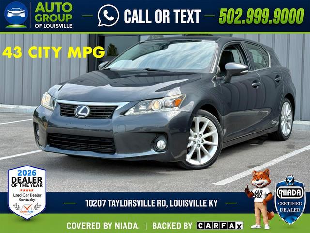 Gray 2011 Lexus CT Hybrid Wagon Front-Wheel Drive Automatic