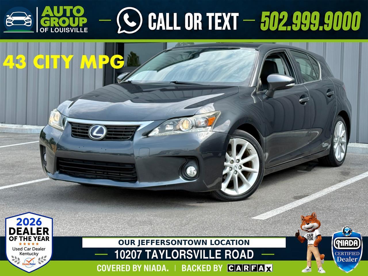 2011 Lexus CT 200h FWD 4dr Hybrid