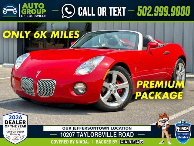 Red 2006 Pontiac Solstice Convertible Rear-Wheel Drive Automatic