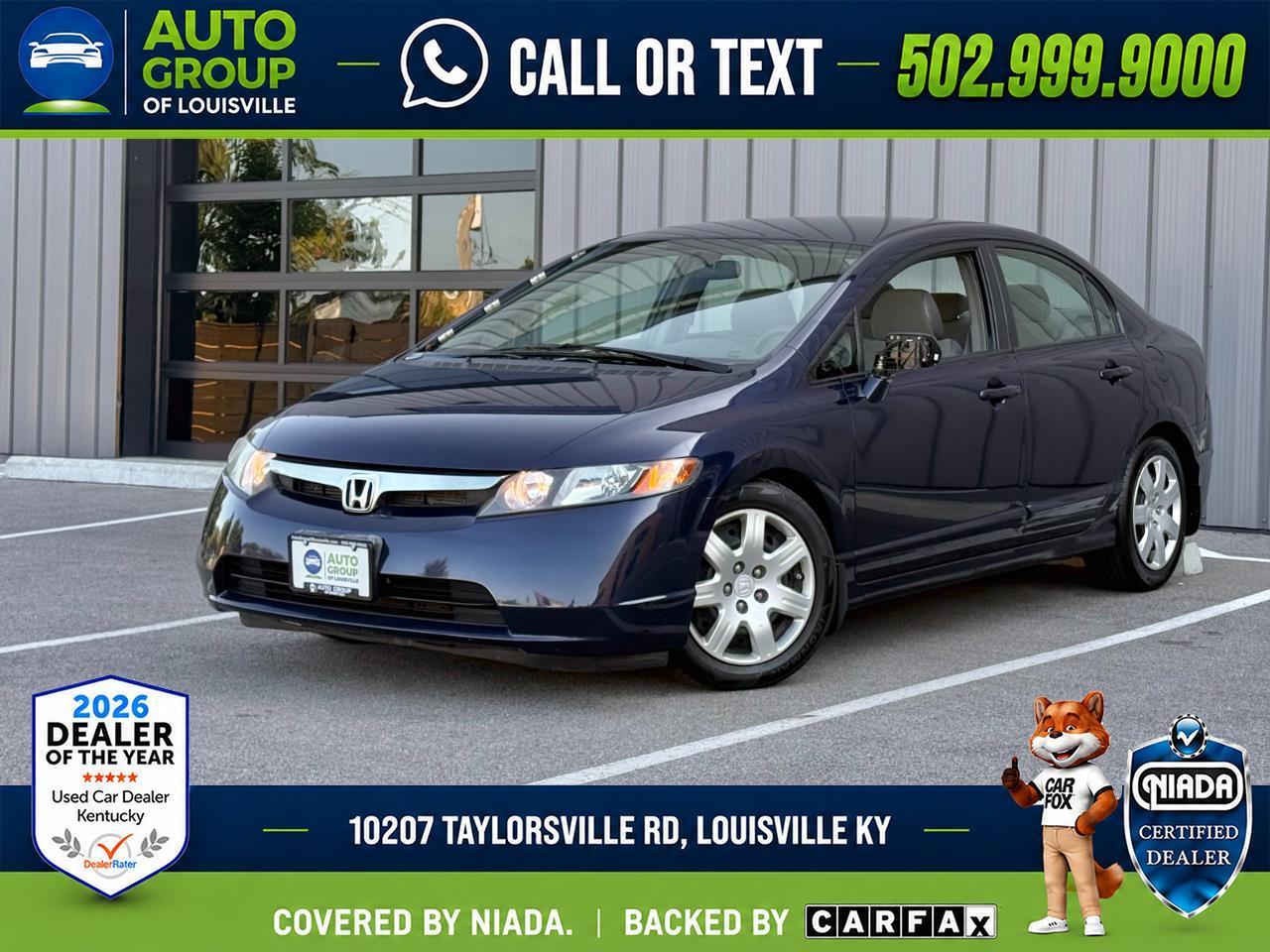 2008 Honda Civic Sdn 4dr Auto LX