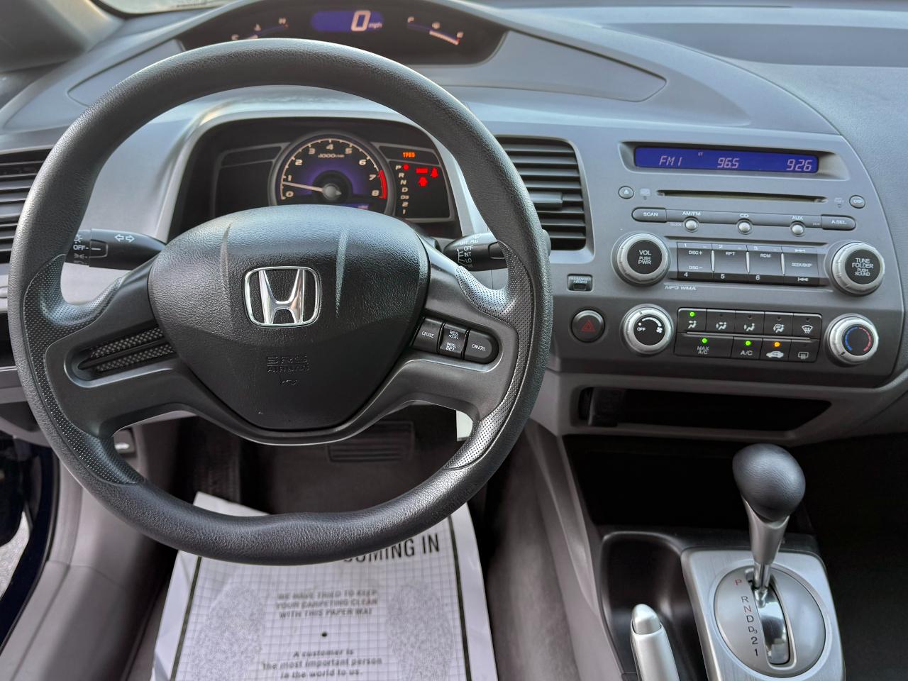 Honda Civic Sdn 4dr Auto LX 2008
