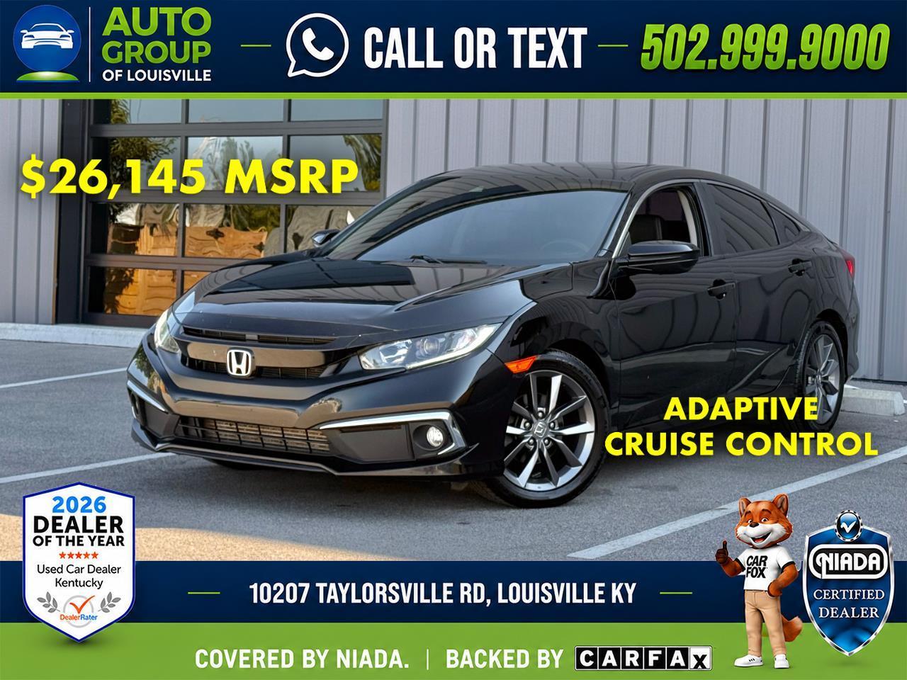 Honda Civic Sedan EX-L CVT 2020
