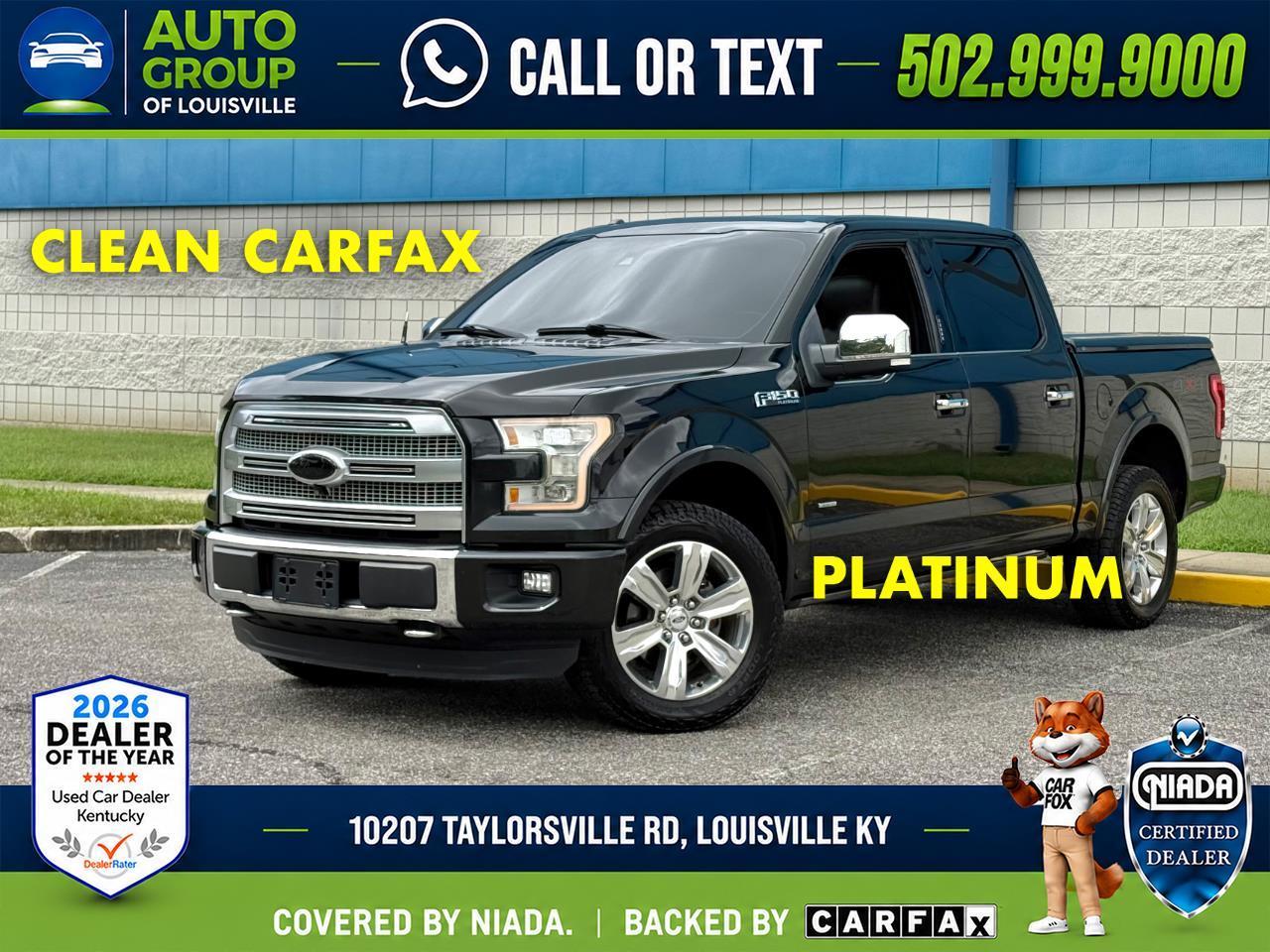 2015 Ford F-150 4WD SuperCrew 145" King Ranch