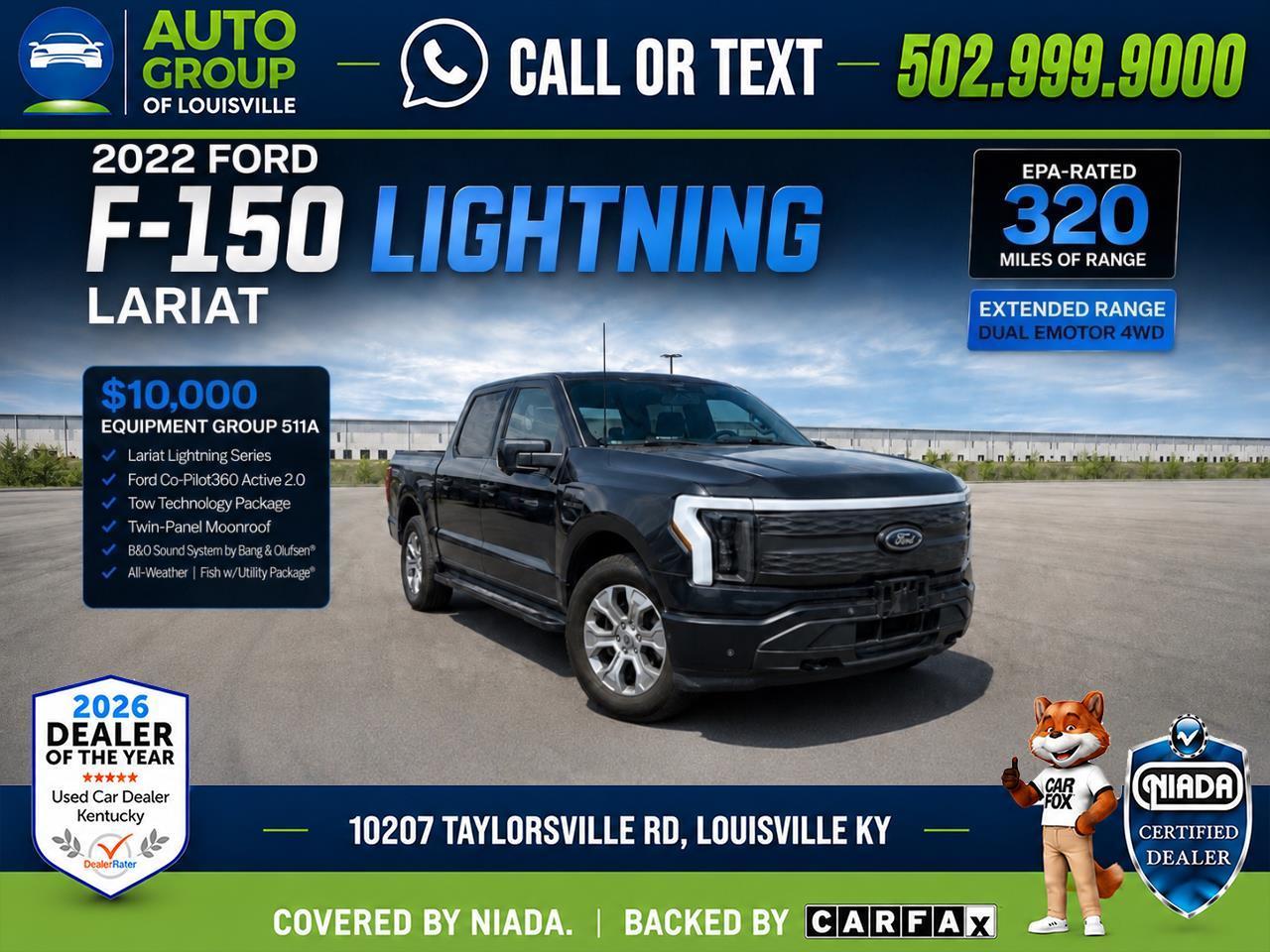 2022 Ford F-150 Lightning Platinum 4WD SuperCrew 5.5' Box