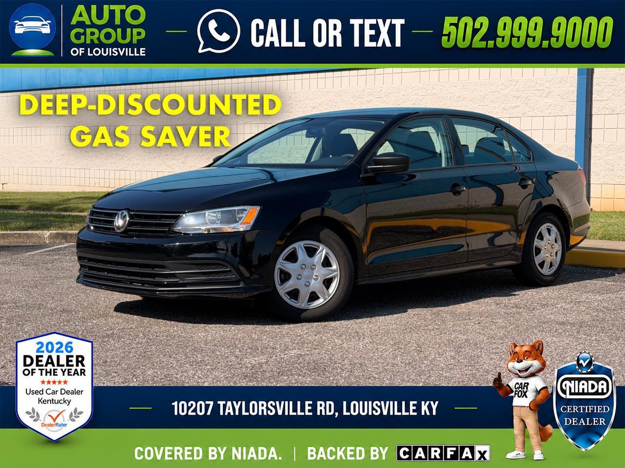 2016 Volkswagen Jetta Sedan 4dr Auto 1.4T S