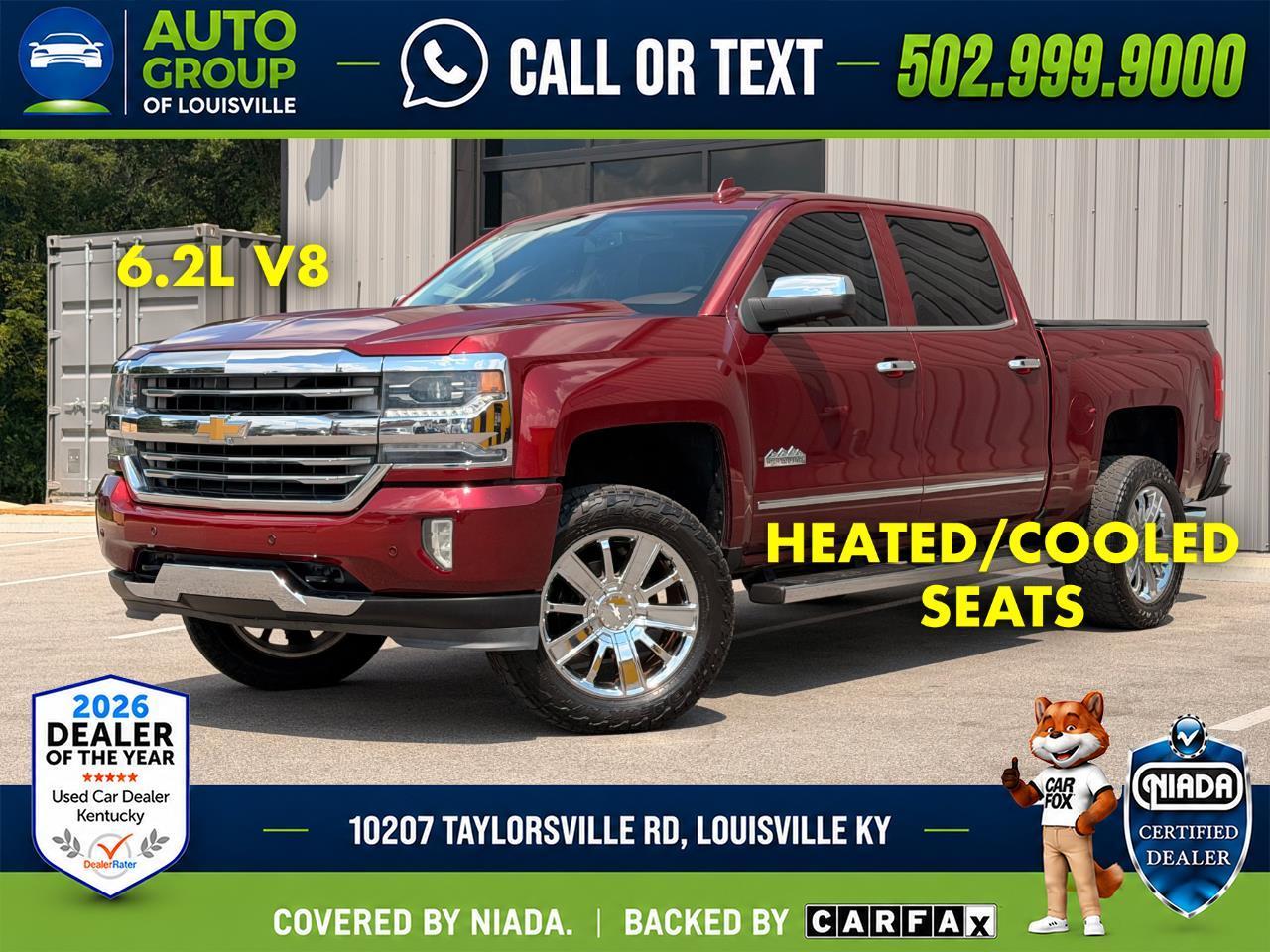 2016 Chevrolet Silverado 1500 2WD Crew Cab 143.5" High Country