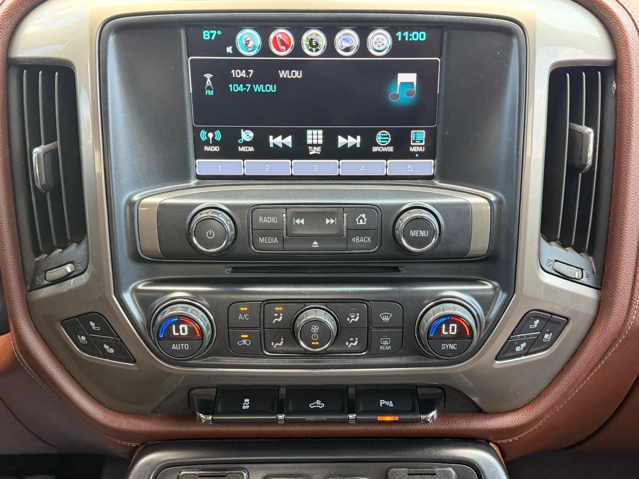 Chevrolet Silverado 1500 2WD Crew Cab 143.5" High Country 2016