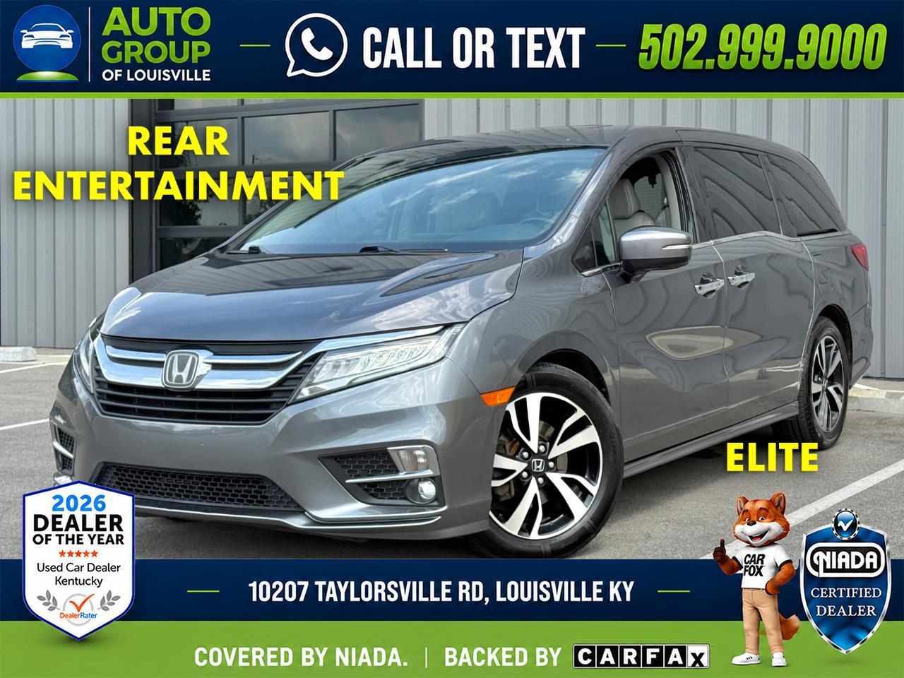 Honda Odyssey Elite Auto 2019
