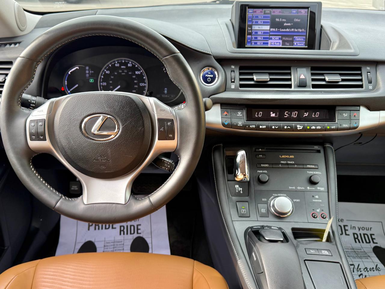 Lexus CT 200h 5dr Sdn Hybrid 2013