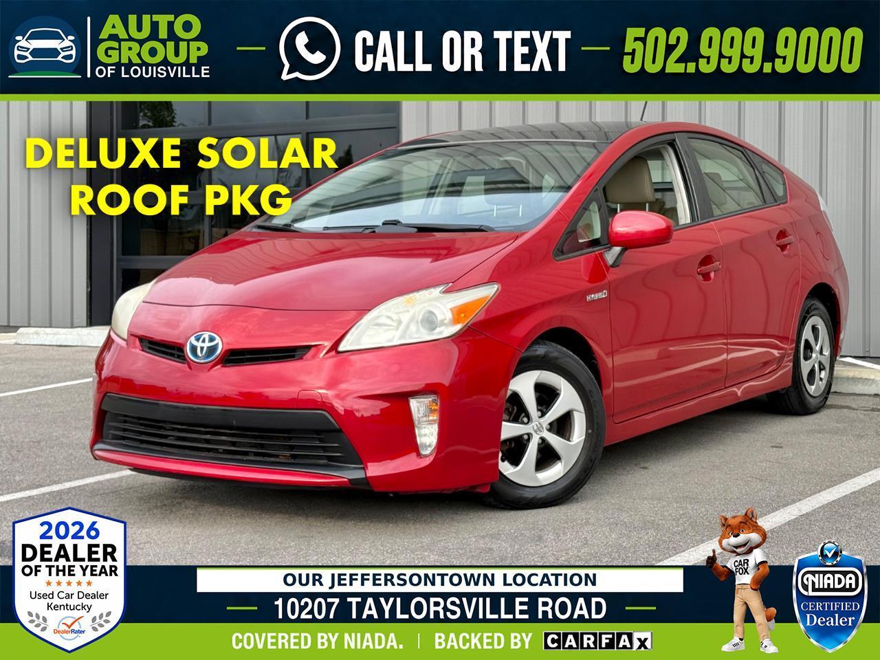 2012 Toyota Prius 5dr HB Three (Natl)
