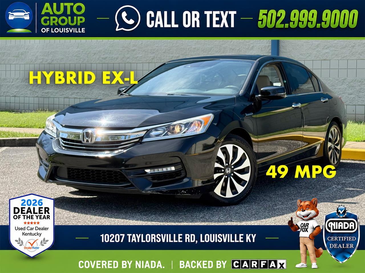 Honda Accord Hybrid EX-L Sedan 2017