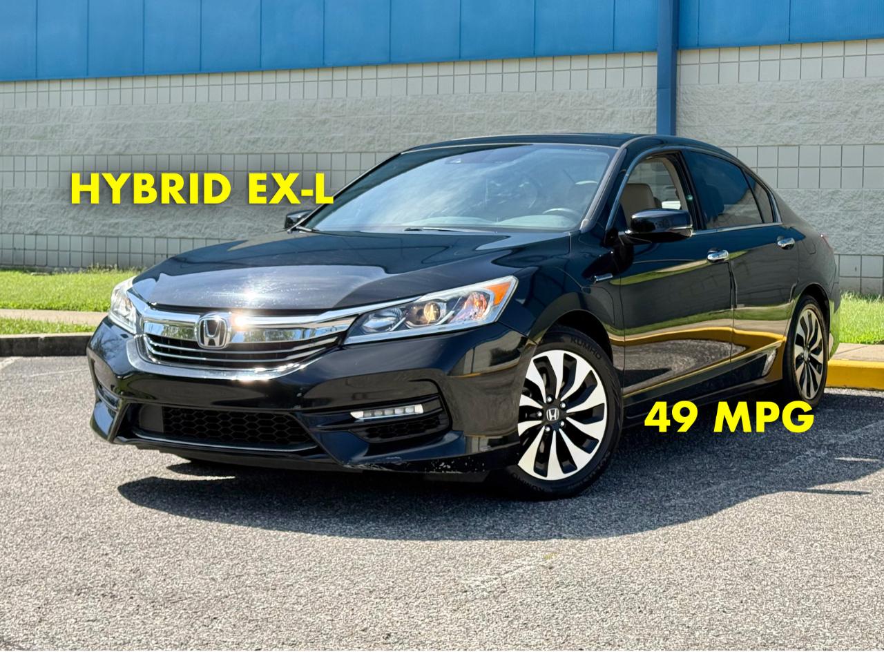 2017 Honda Accord Hybrid EX-L Sedan