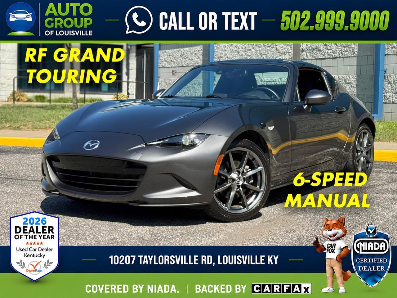Mazda MX-5 Miata RF Grand Touring Manual 2017