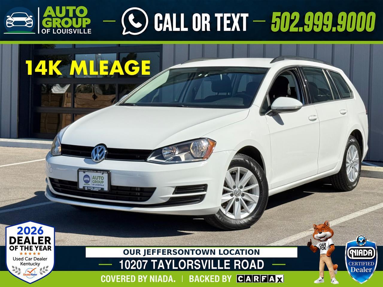 Volkswagen Golf SportWagen 4dr Auto TSI S 2016