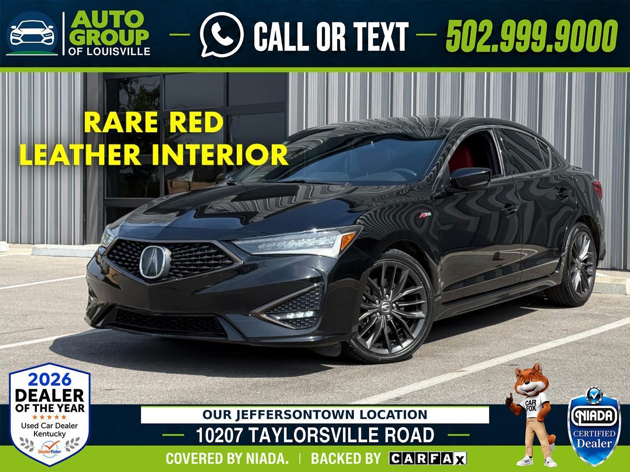 2022 Acura ILX Sedan w/Technology/A-SPEC Package