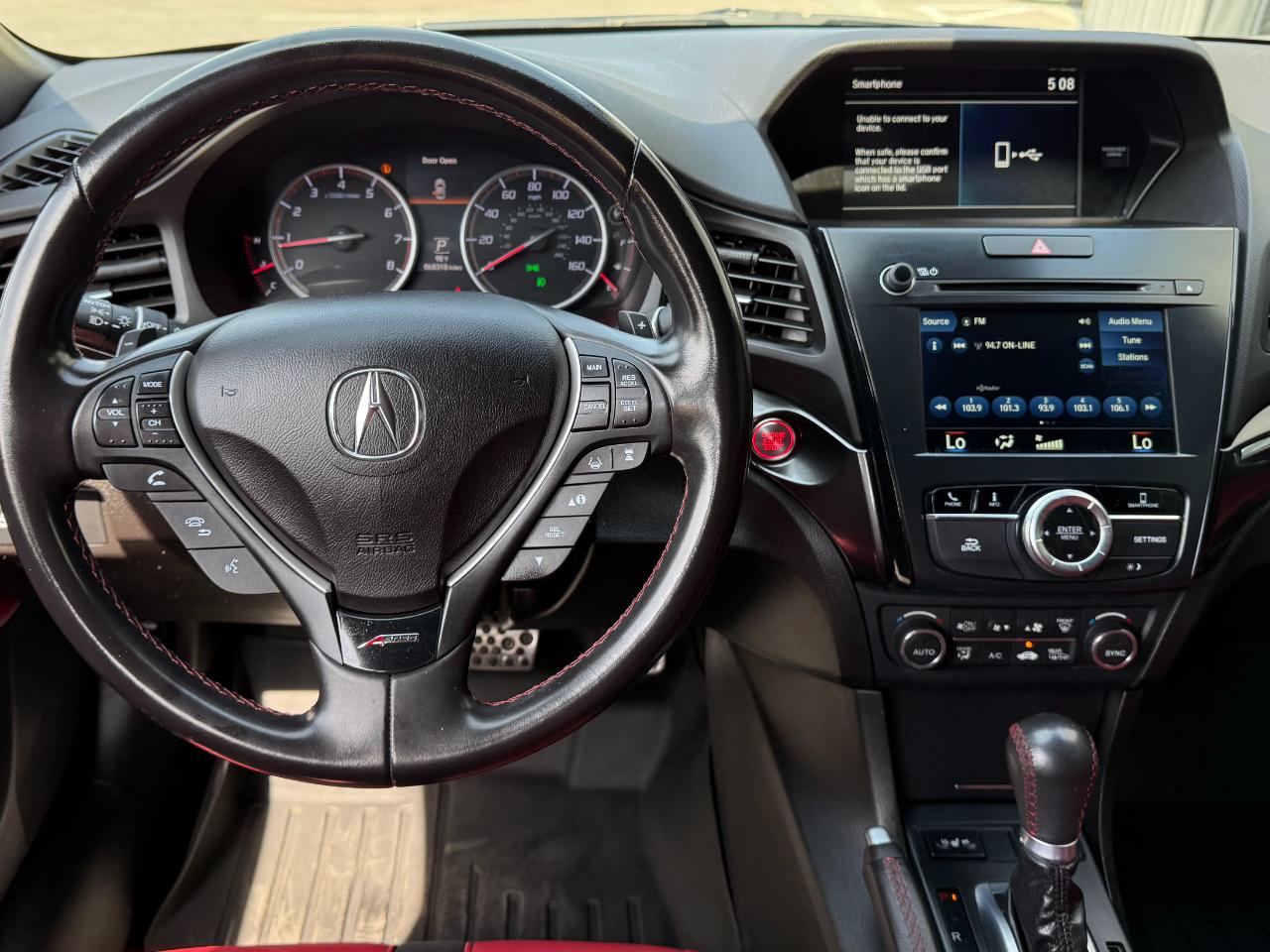 Acura ILX Sedan w/Technology/A-Spec Package 2022