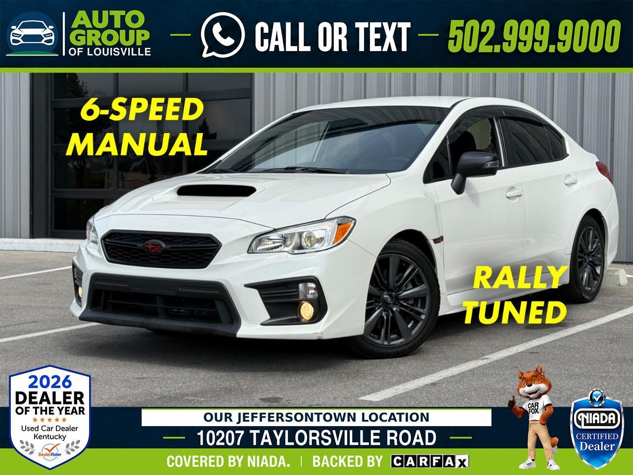 Subaru WRX Manual 2021