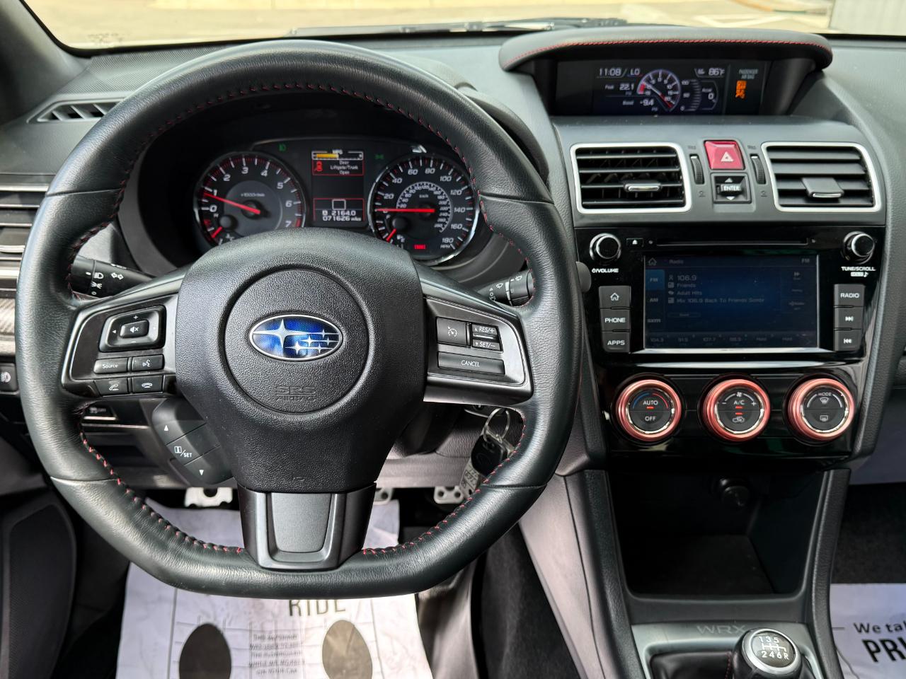 Subaru WRX Manual 2021