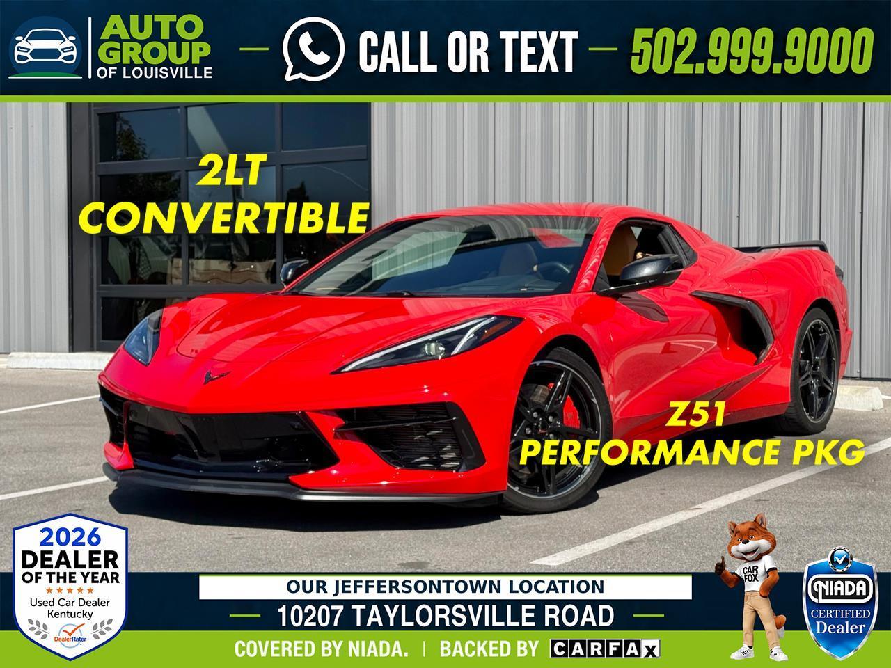 Chevrolet Corvette 2dr Stingray Conv w/2LT 2021
