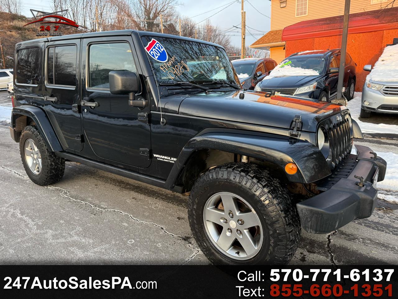 Jeep Wrangler Unlimited 4WD 4dr Rubicon 2012