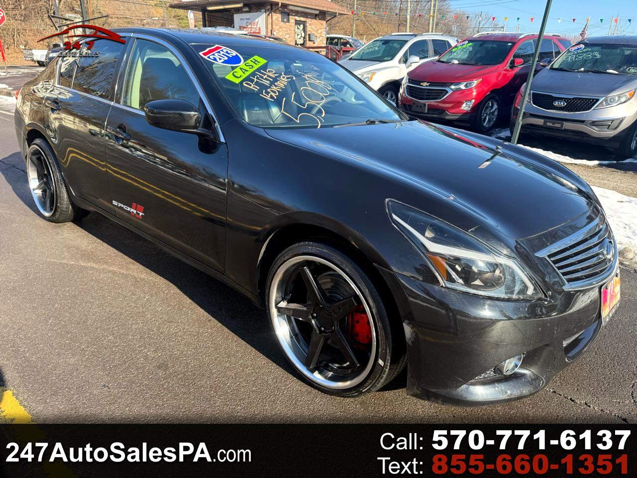 Infiniti G37 Sedan 4dr x AWD 2013