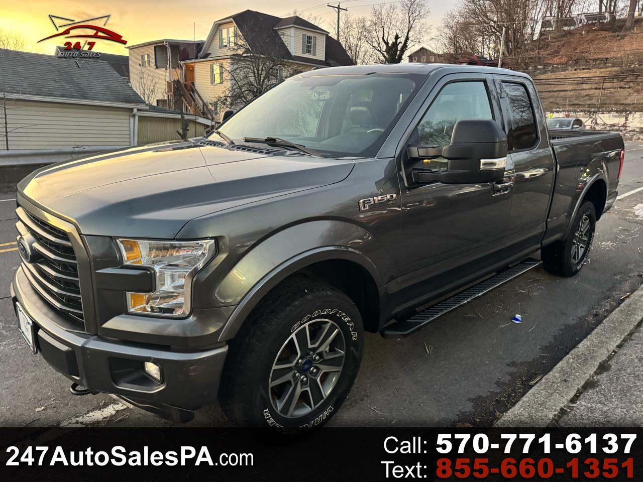2016 Ford F-150 4WD SuperCab 145" Lariat