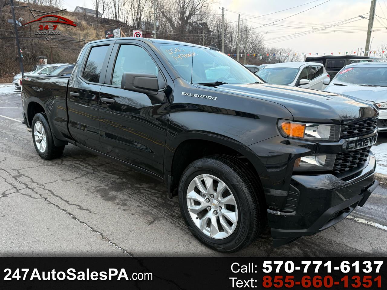 Chevrolet Silverado 1500 4WD Double Cab 147" Custom 2020