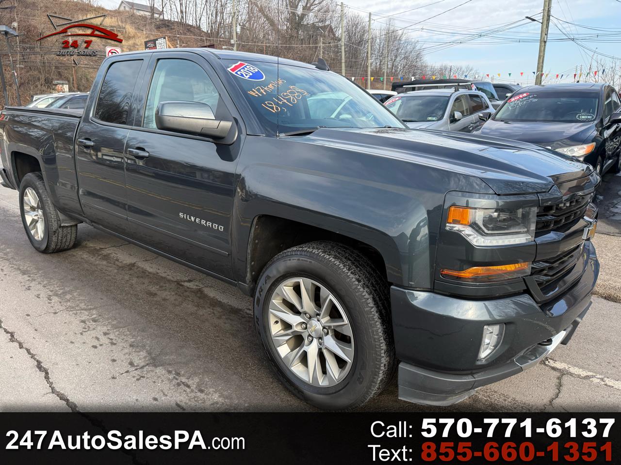 2018 Chevrolet Silverado 1500 4WD Double Cab 143.5" LT w/2LT