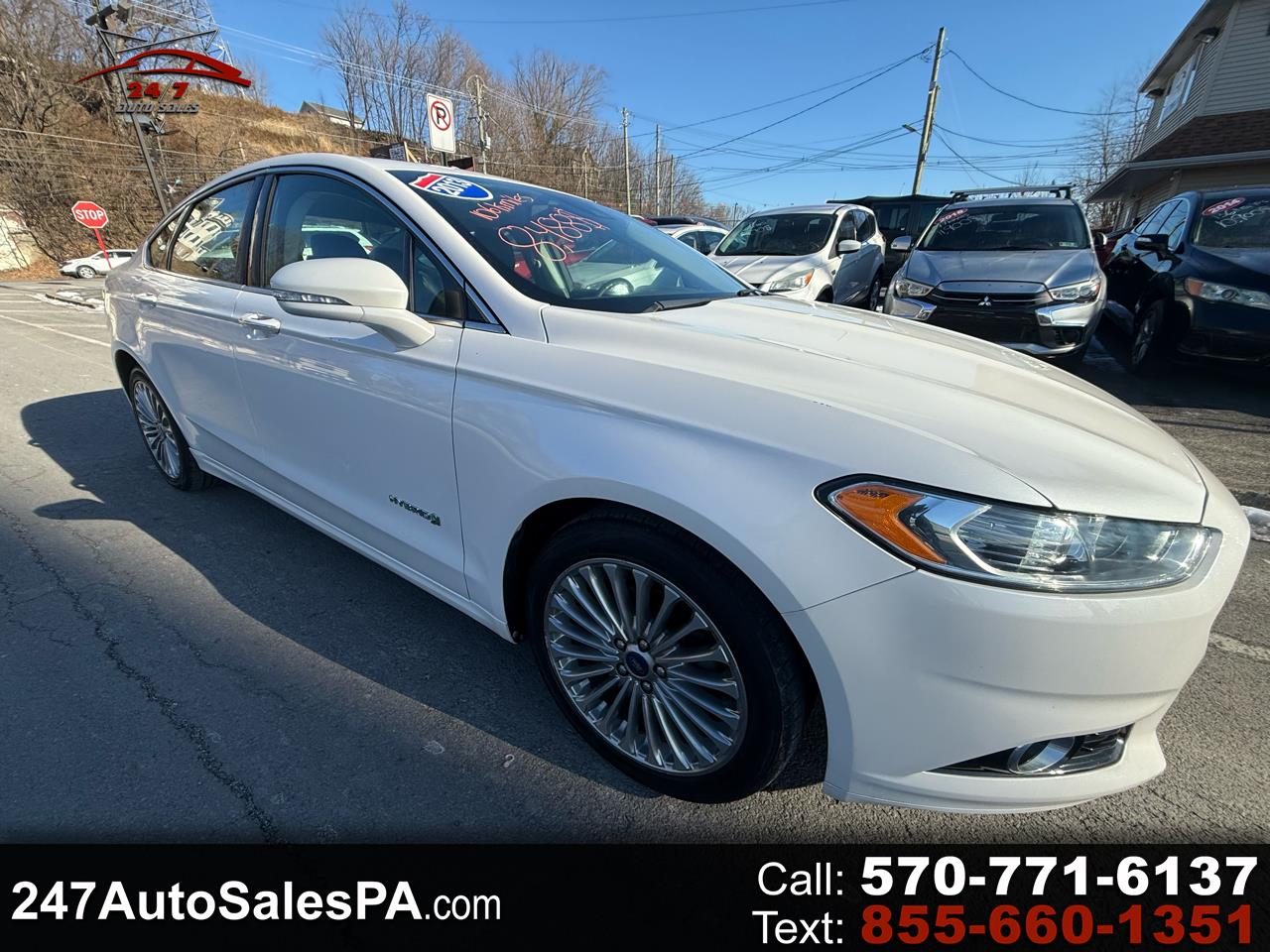 2013 Ford Fusion 4dr Sdn Titanium Hybrid FWD