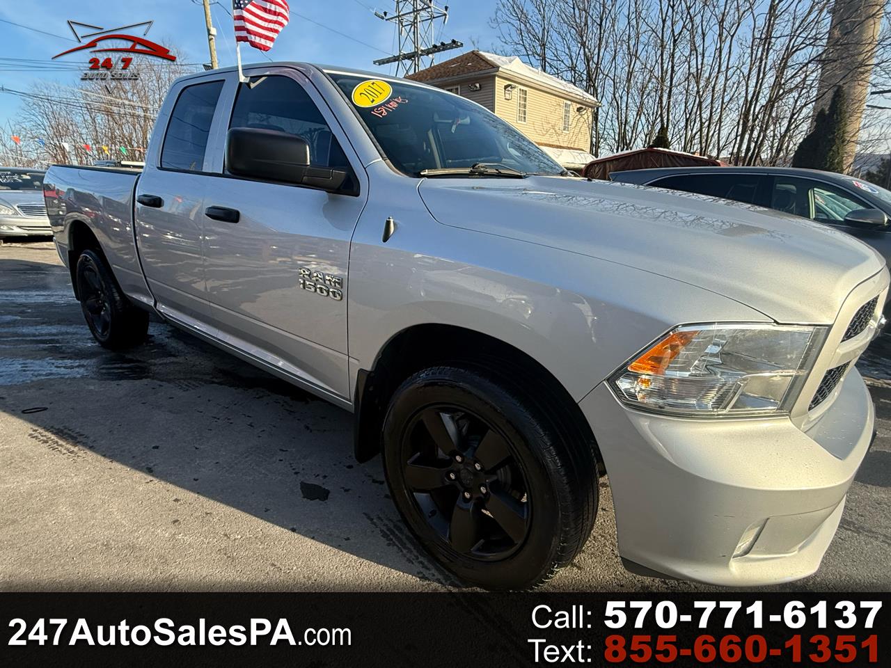 RAM 1500 Express 4x4 Quad Cab 6'4" Box 2017