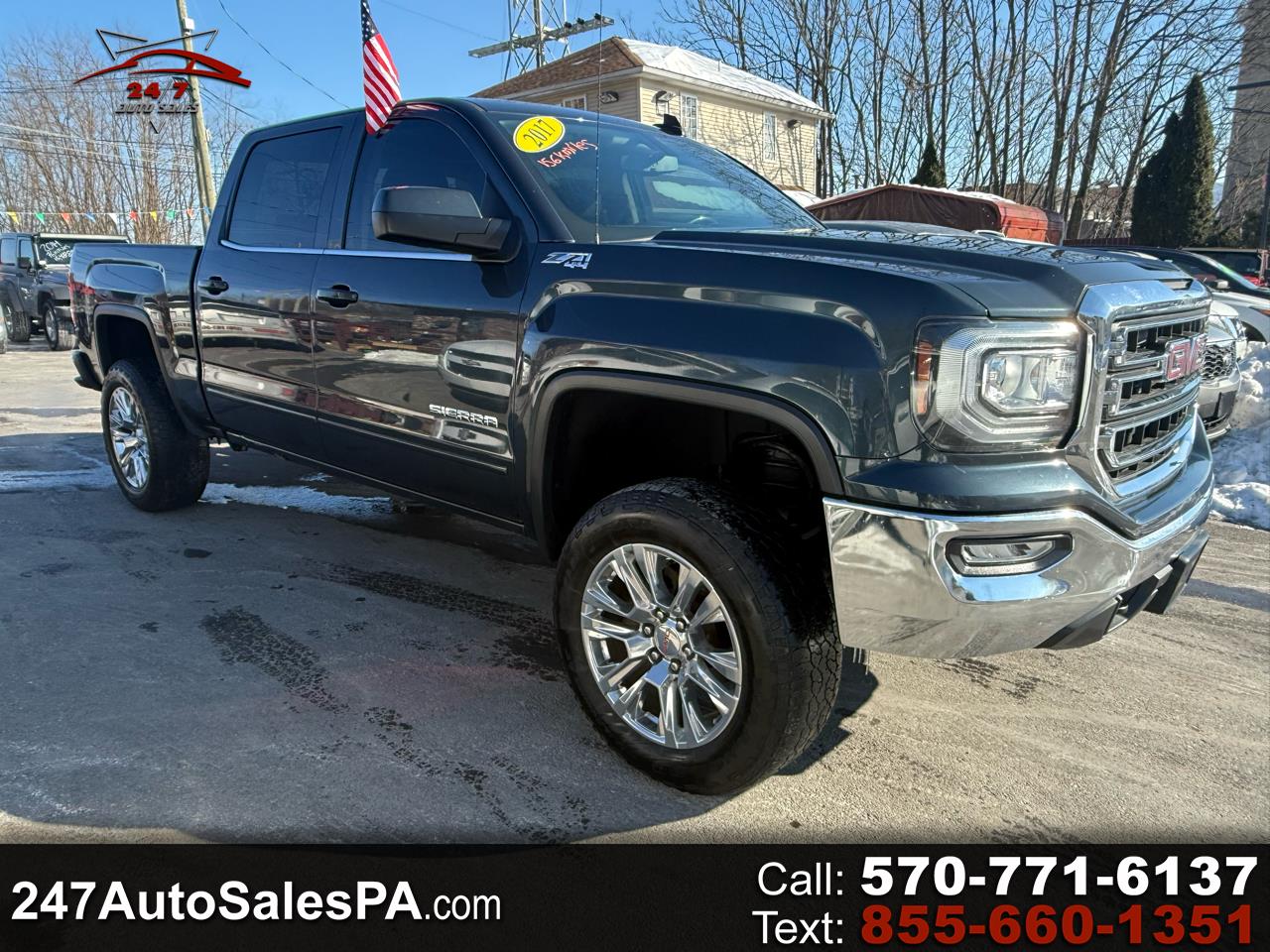 2017 GMC Sierra 1500 4WD Crew Cab 143.5" SLE