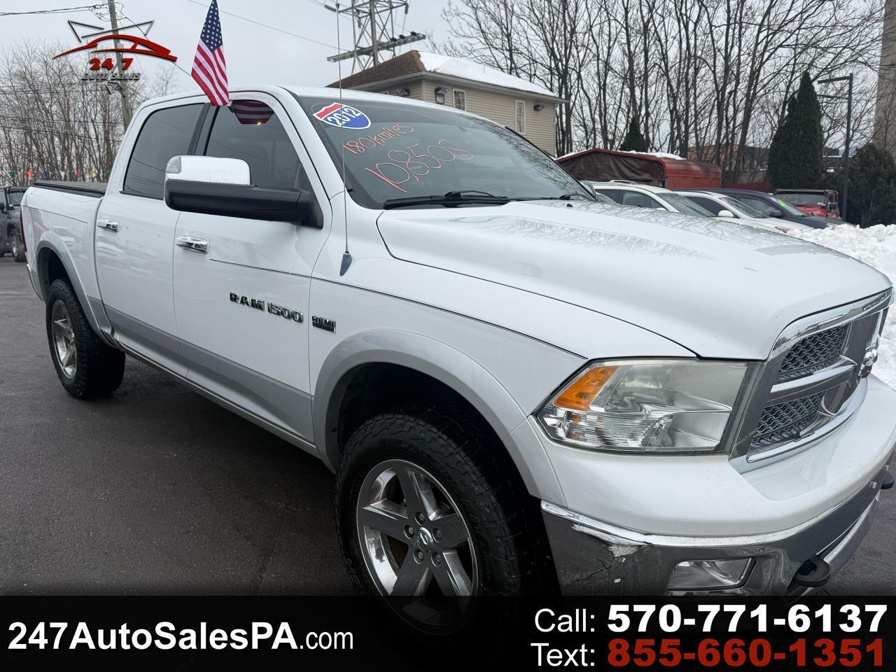 RAM 1500 4WD Crew Cab 140.5" Laramie 2012