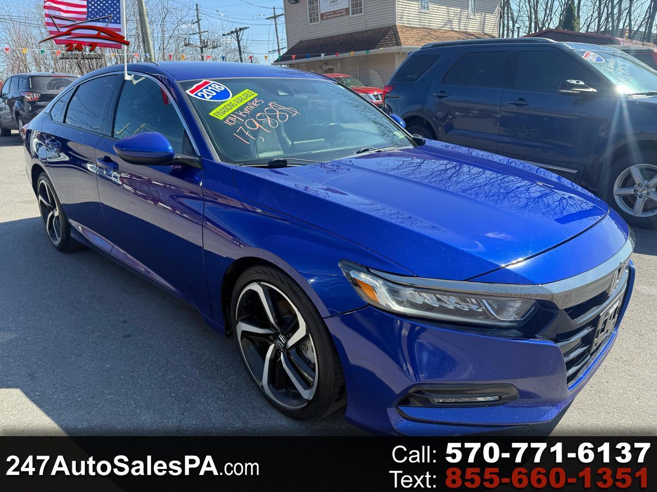 2018 Honda Accord Sedan Sport 1.5T CVT
