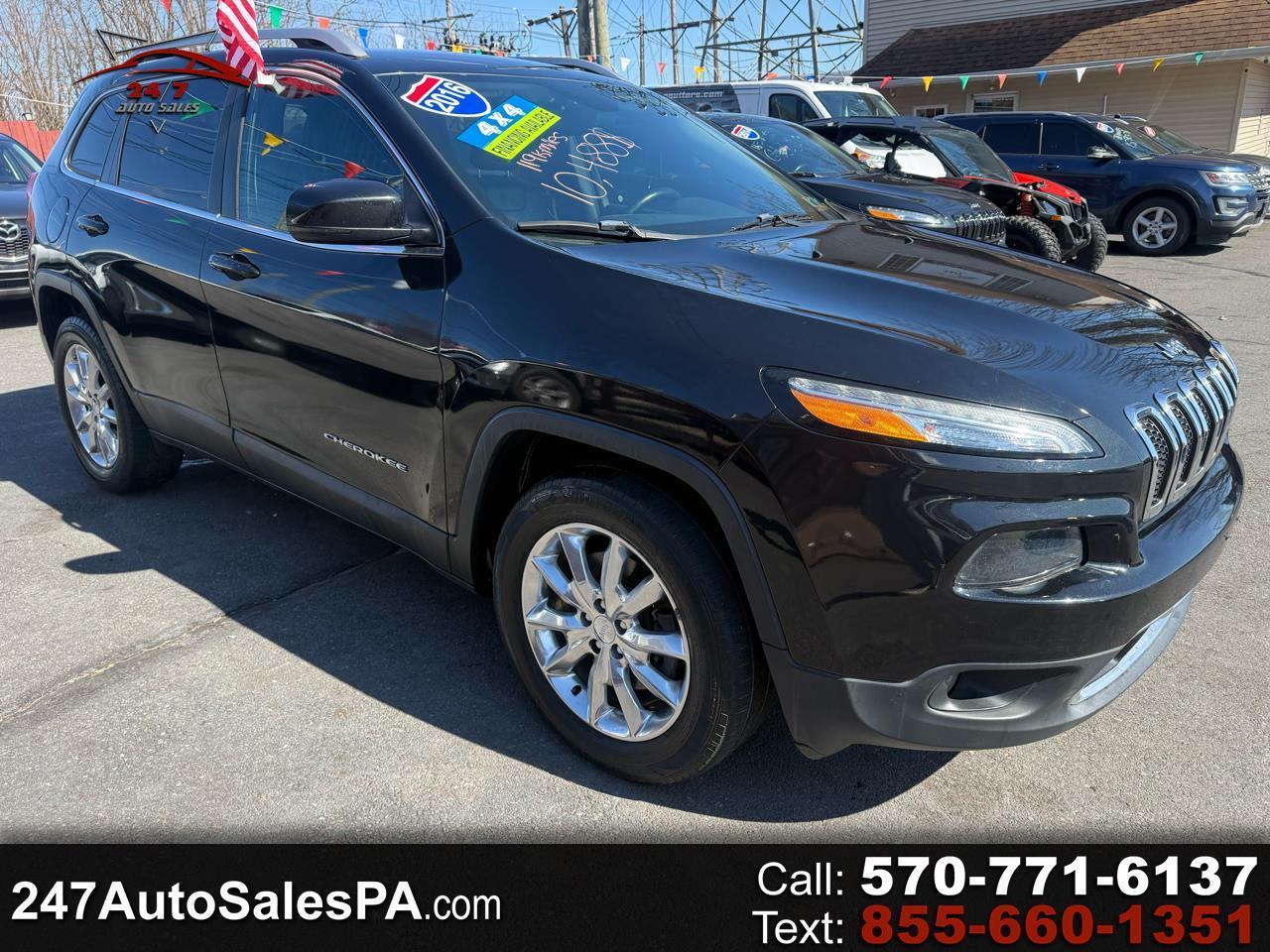 Jeep Cherokee 4WD 4dr Limited 2016