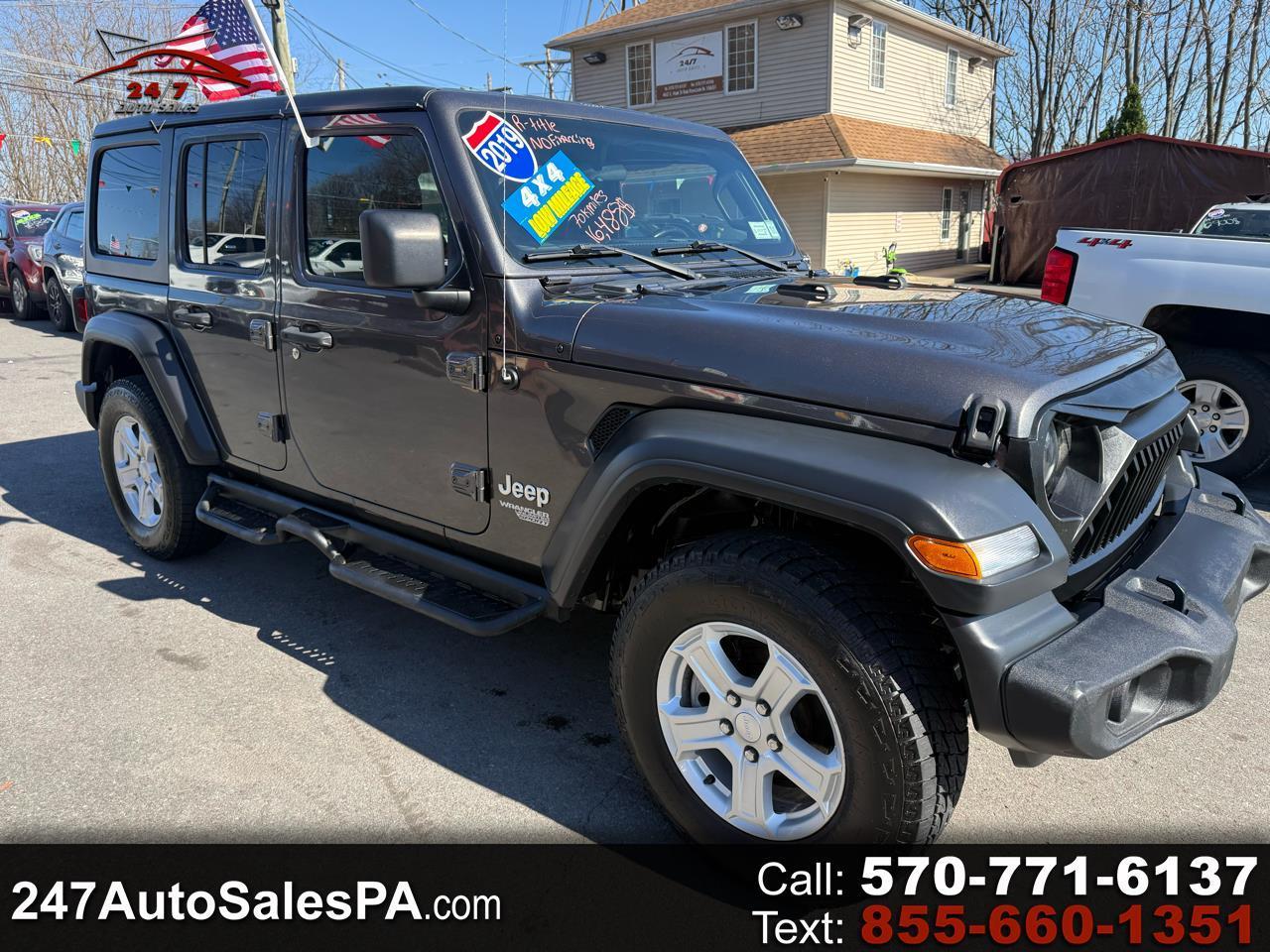 Jeep Wrangler Unlimited Sport S 4x4 2019
