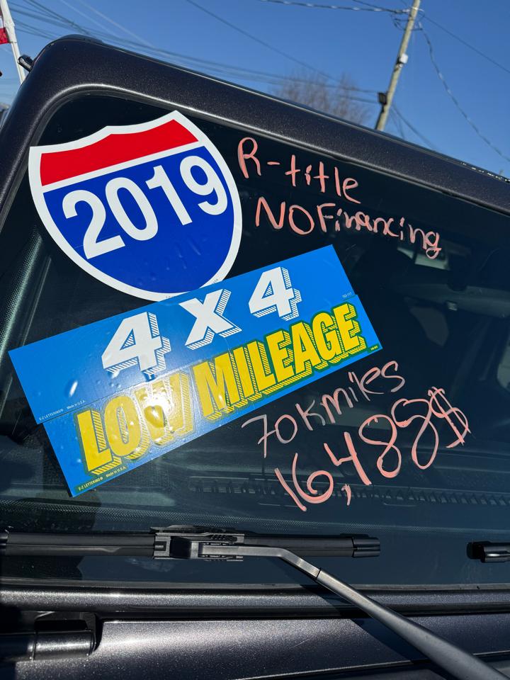 Jeep Wrangler Unlimited Sport S 4x4 2019