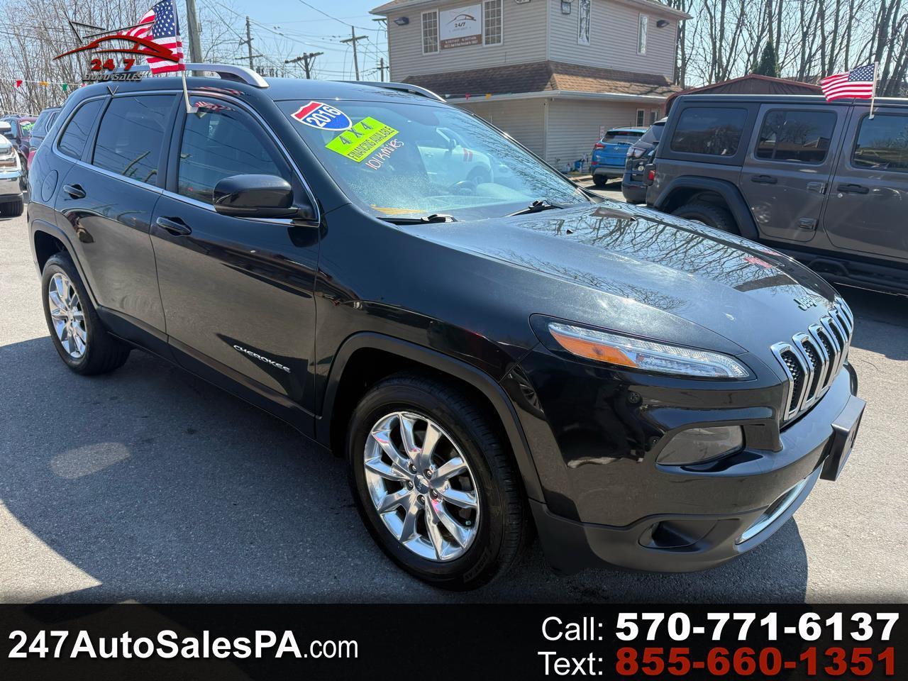 Jeep Cherokee 4WD 4dr Limited 2016