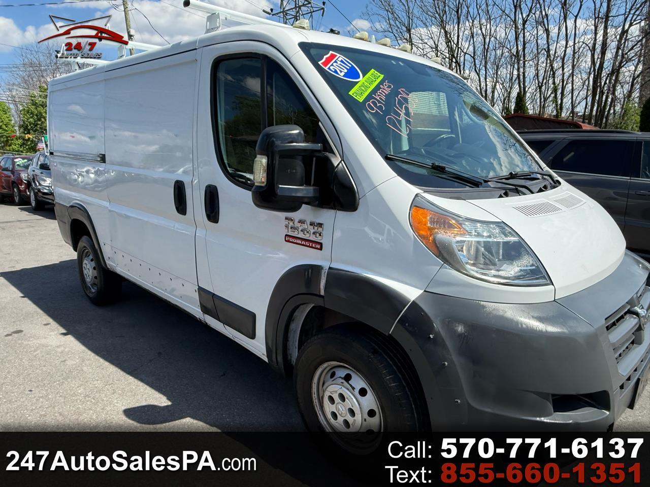RAM ProMaster Cargo Van 1500 Low Roof 136" WB 2017