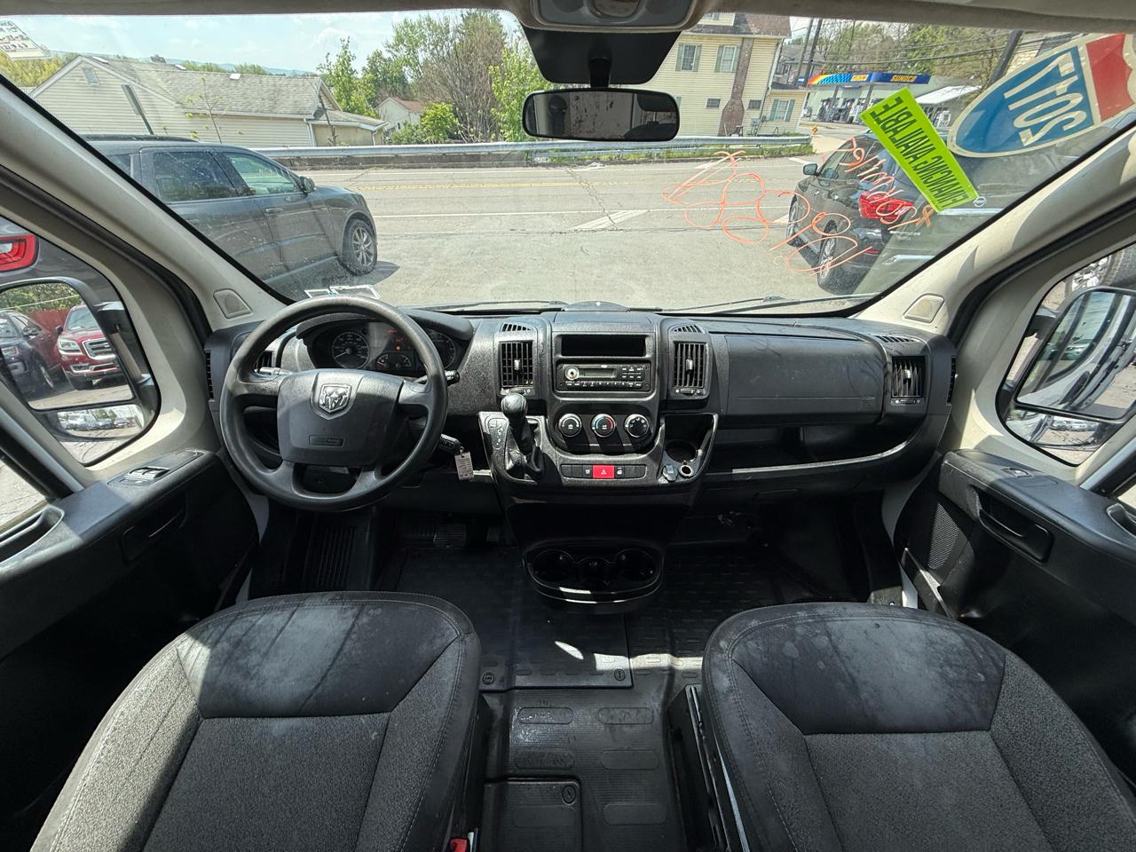RAM ProMaster Cargo Van 1500 Low Roof 136" WB 2017