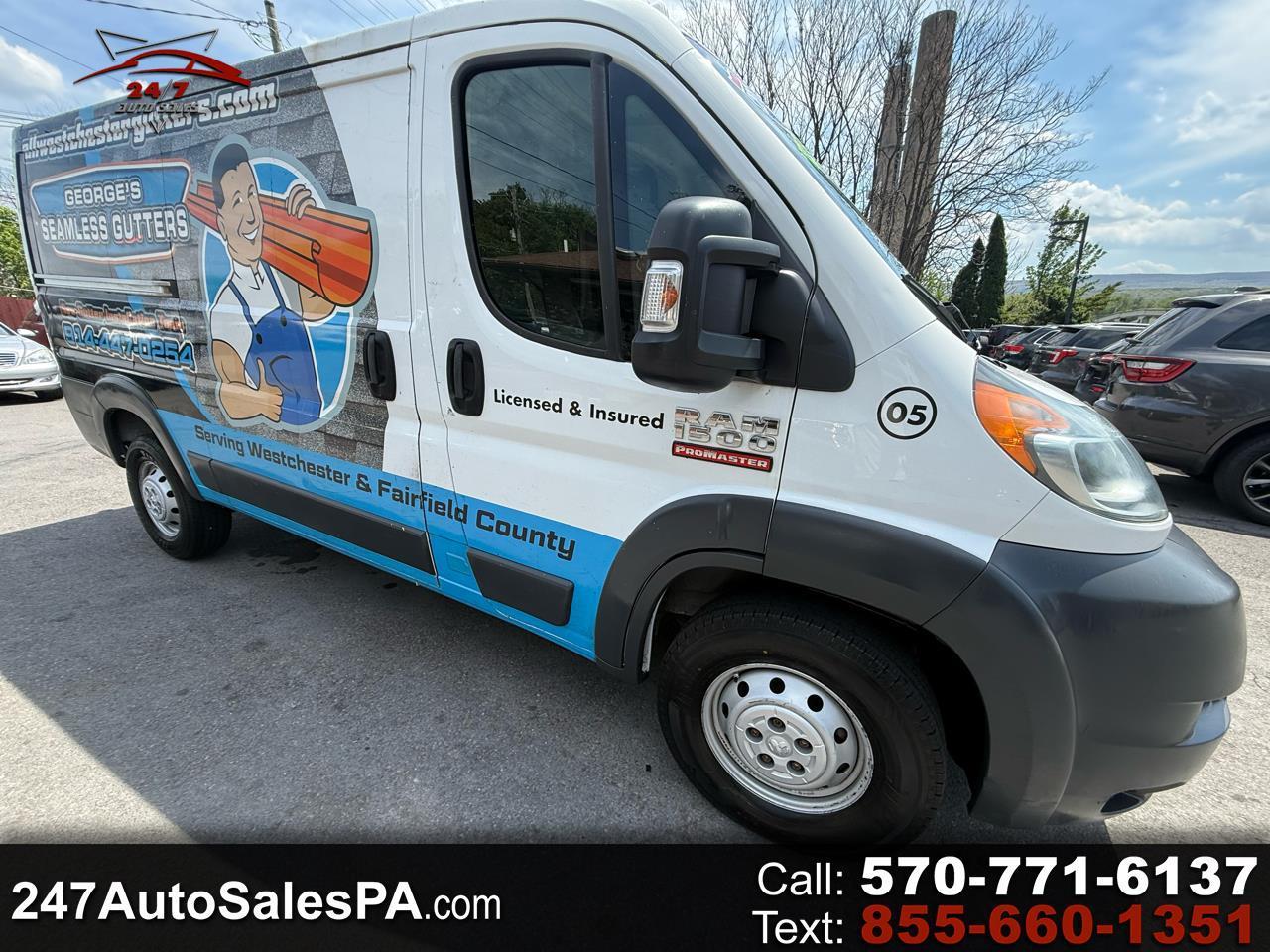 RAM ProMaster Cargo Van 1500 Low Roof 136" WB 2017