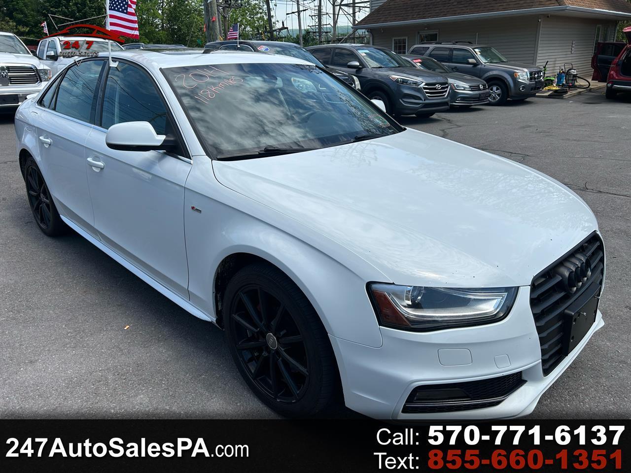 2014 Audi A4 4dr Sdn Auto quattro 2.0T Premium Plus