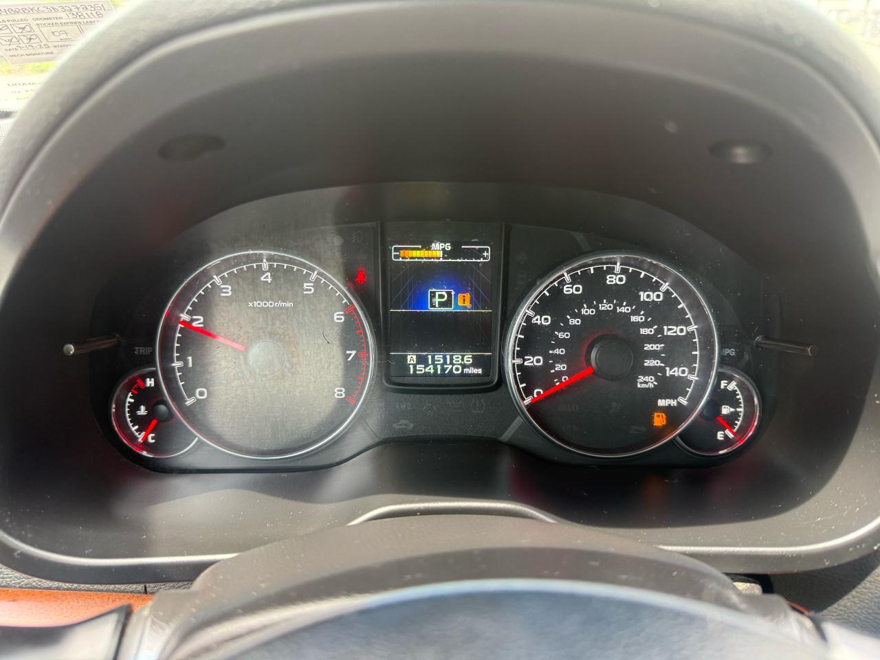 Subaru Outback 4dr Wgn H4 Auto 2.5i Limited 2013